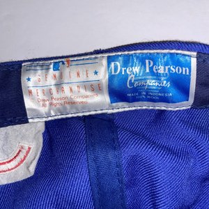 Drew Pearson Official Vintage Chicago Cubs Wool Snapback Cap