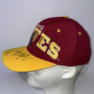 Starter Tri-Power 3 Autographed 1994-1995 Chicago Wolves Vintage Baseball Cap