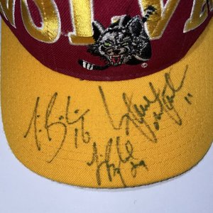 Starter Tri-Power 3 Autographed 1994-1995 Chicago Wolves Vintage Baseball Cap