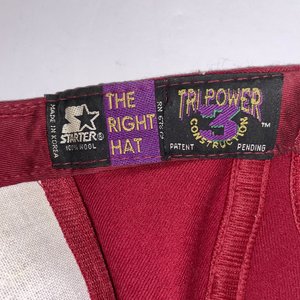 Starter Tri-Power 3 Autographed 1994-1995 Chicago Wolves Vintage Baseball Cap