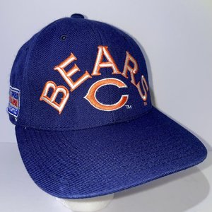 Sports Specialties Pro Line Chicago Bears Blue Wool Baseball Cap Size S/M