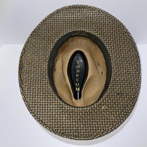 Tonpsom Brown Safari Hat Size XL Made in Mexico