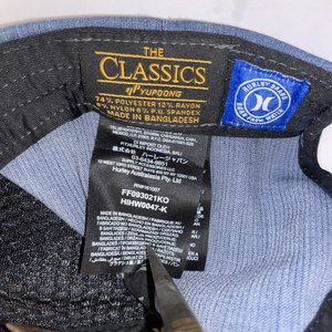 Classics Hurley H20-Dri Blue Denim Baseball Cap