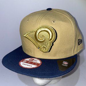 New Era 9Fifty Sideline LA Rams Gold Snapback Cap