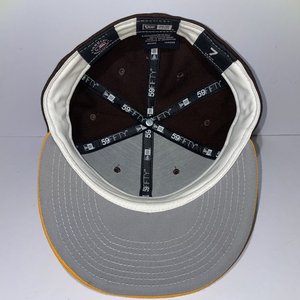 New Era City Connect San Diego Padres Brown & Yellow 59Fifty Baseball Cap Size 7