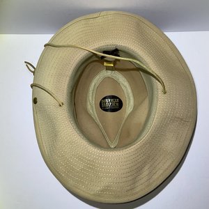 Dorfman Pacific Khaki Vintage Outback Hat Size S Made in USA