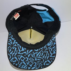Quiksilver Emu Coop Vintage Colorblock Black & Sky Blue Baseball Cap