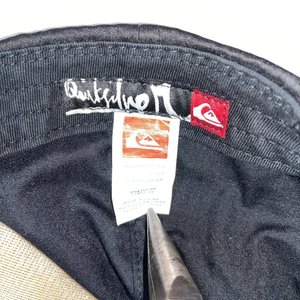 Quiksilver Emu Coop Vintage Colorblock Black & Sky Blue Baseball Cap
