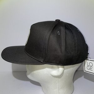 Loge Live Outside Gray Snapback Cap