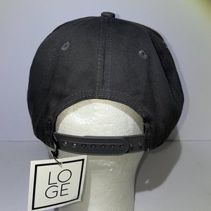 Loge Live Outside Gray Snapback Cap