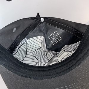 Loge Live Outside Gray Snapback Cap