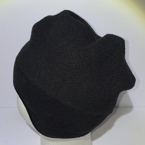 REI Outdoor Research Polartec Windbloc Black Vintage Fleece Ski Cap Size S