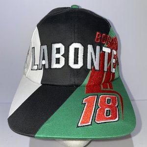 Competitors View Bobby Labonte #18 NASCAR Vintage Baseball Cap