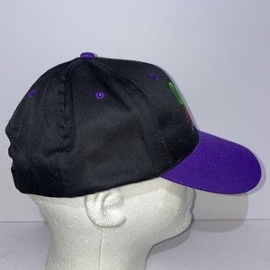 Quaker State Racing Black & Purple Vintage Baseball Cap