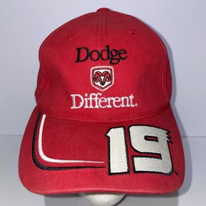 Chase Authentics Dodge Casey Atwood #19 NASCAR Red Baseball Cap