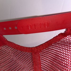 Otto Quinn Boards Red Vintage Trucker Hat