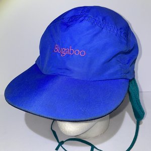 Columbia Bugaboo Fleece Interchange Waterproof Teal Vintage 5 Panel Hat Size L