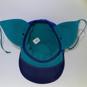 Columbia Bugaboo Fleece Interchange Waterproof Teal Vintage 5 Panel Hat Size L