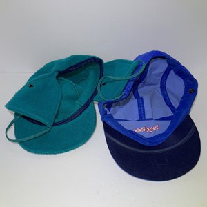 Columbia Bugaboo Fleece Interchange Waterproof Teal Vintage 5 Panel Hat Size L