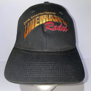 Lineman's Rodeo 2012 Black Baseball Cap Made in USA