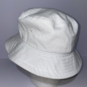 Playboy Beverly Hills White Cotton Bucket Hat