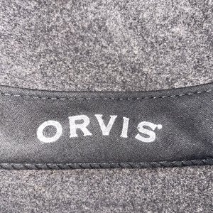 Orvis Gray Wool Lite Felt Fedora Size M Made in USA