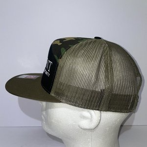 Trident Professional Security Woodland Camo Trucker Hat