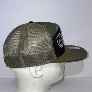 Trident Professional Security Woodland Camo Trucker Hat